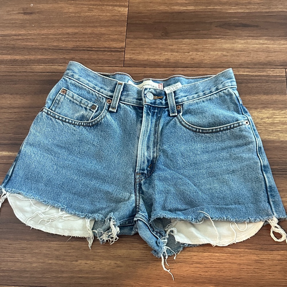 Levi Denim Blue Women's Shorts size 26